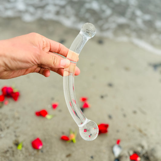 De-armouring Glass Dildo