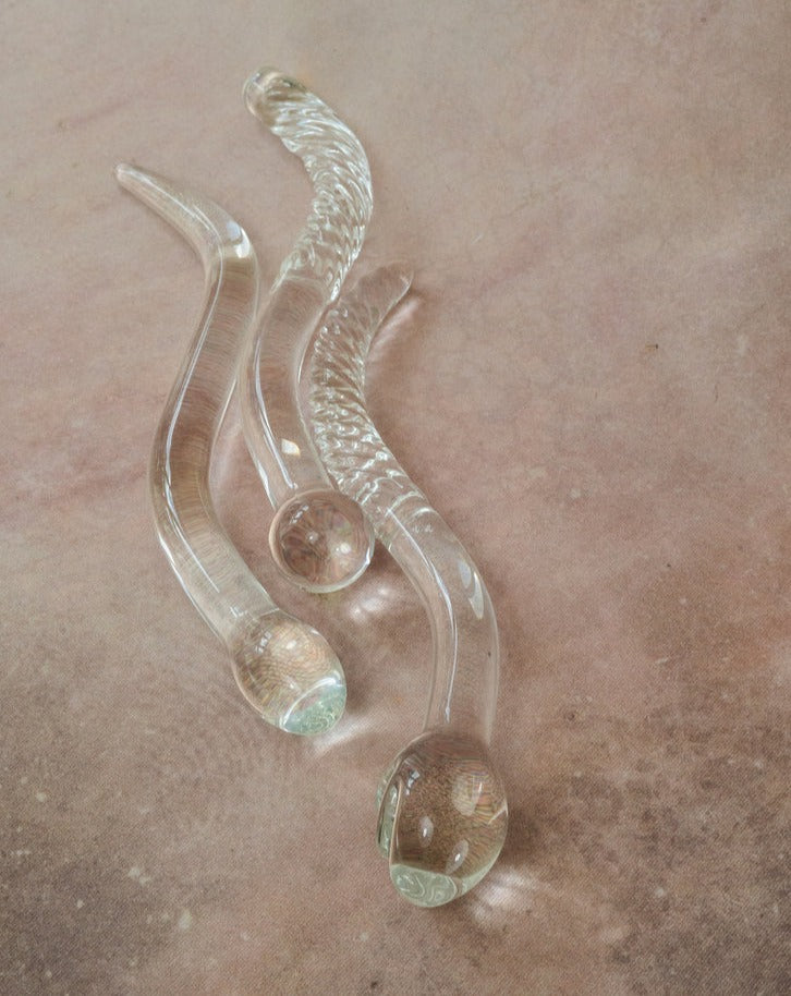 Calypso Cervix Wand™ Glass Dildo