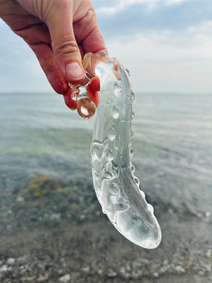 The Magic Squirter™ Glass Dildo