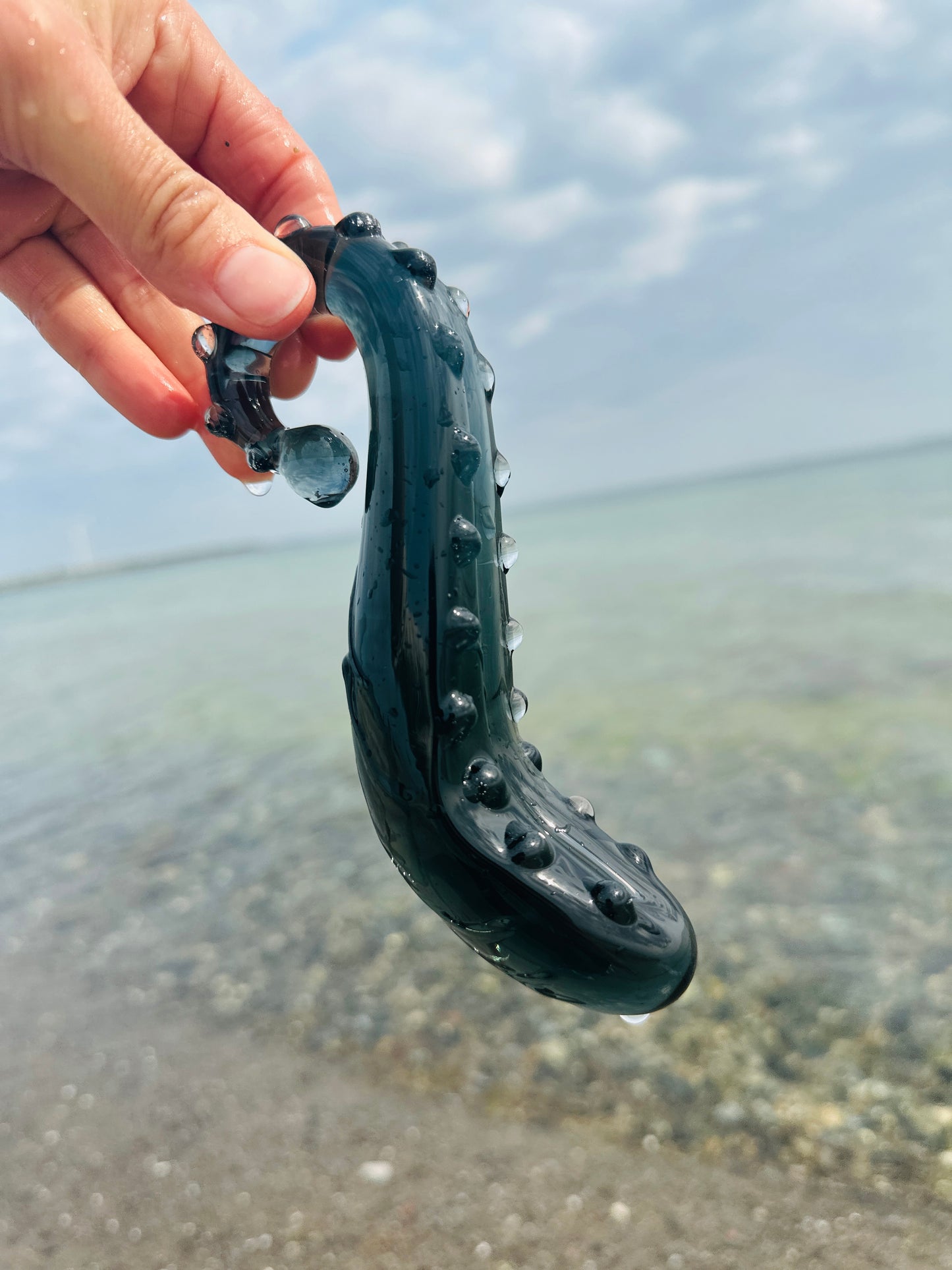 The Magic Squirter™ Glass Dildo