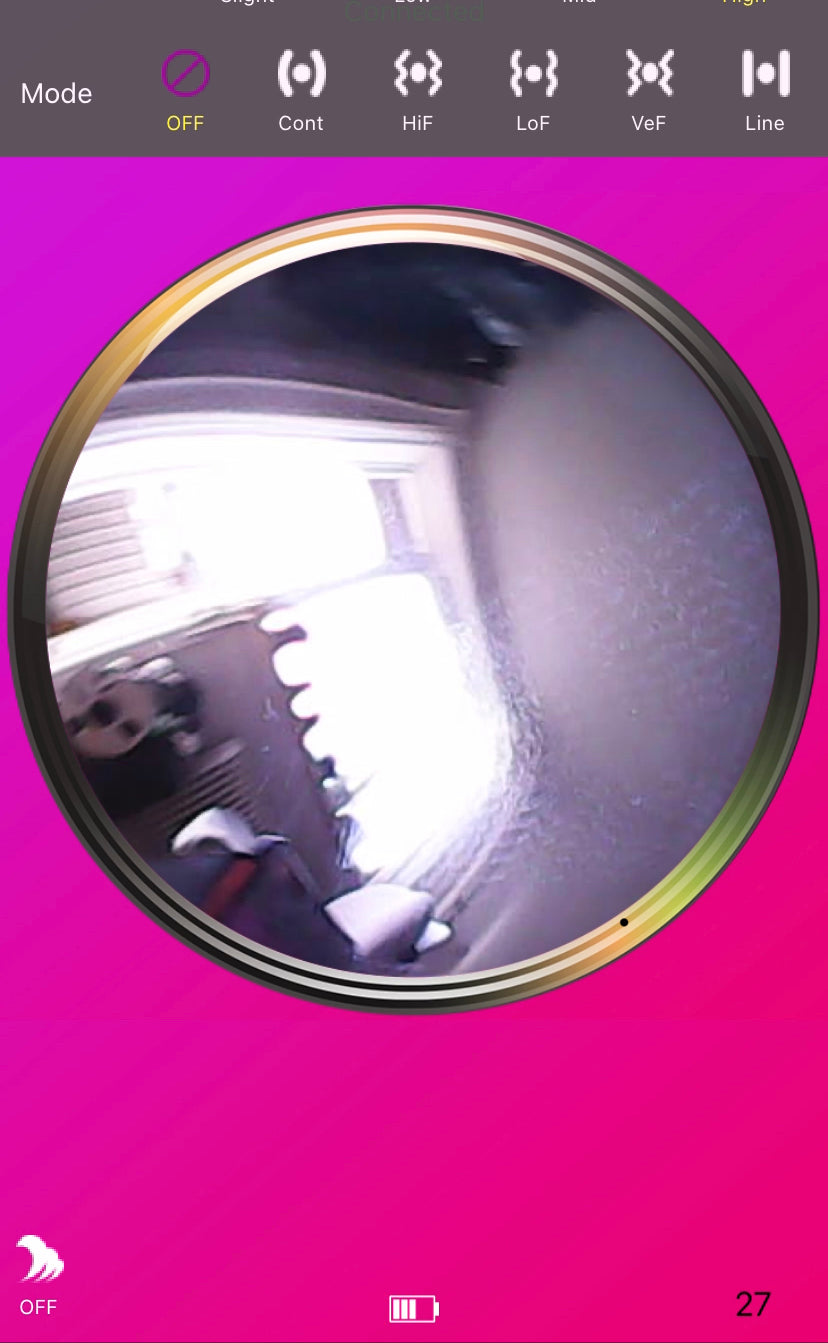 Gosling Eye Wand - Endoscope Cervical Camera Dildo
