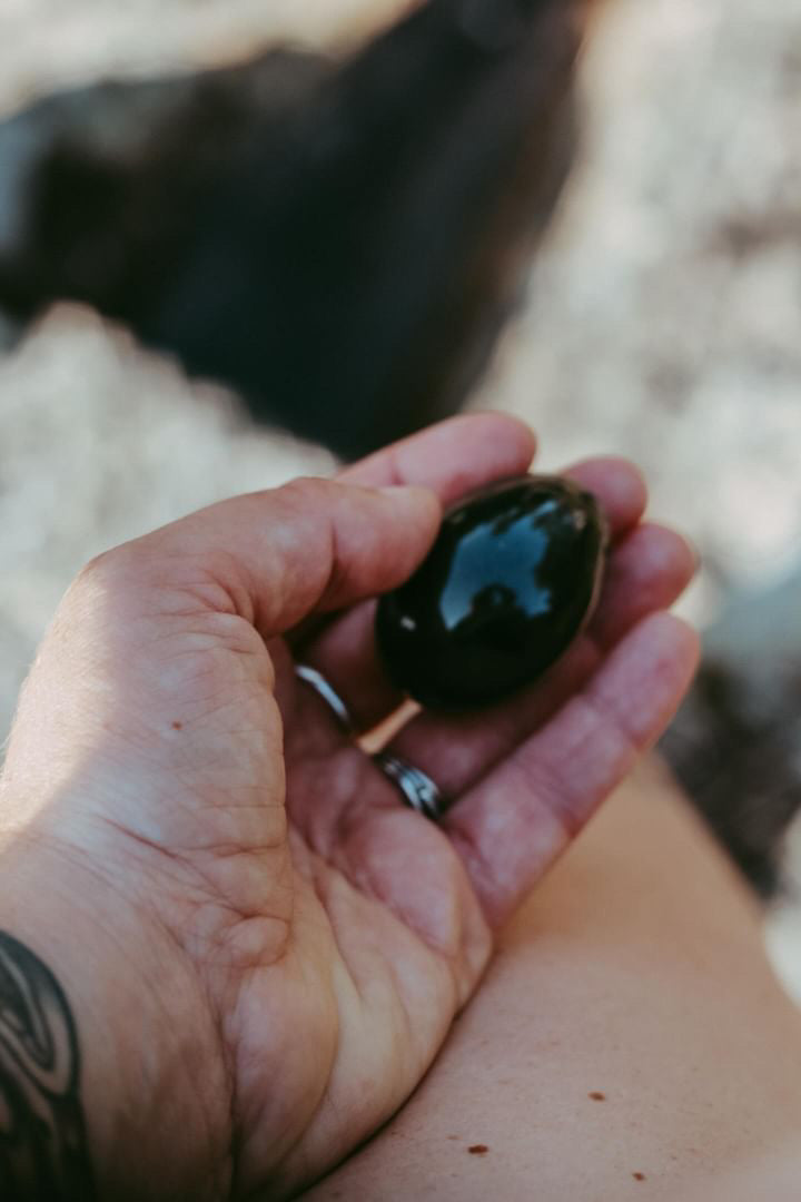 Nephrite Jade Egg - GIA certified