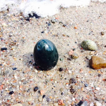 Nephrite Jade Egg - GIA certified