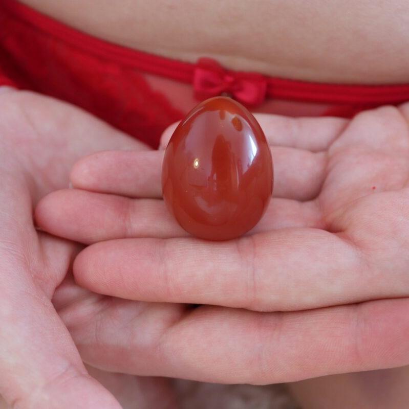 Red Carnelian Yoni Egg