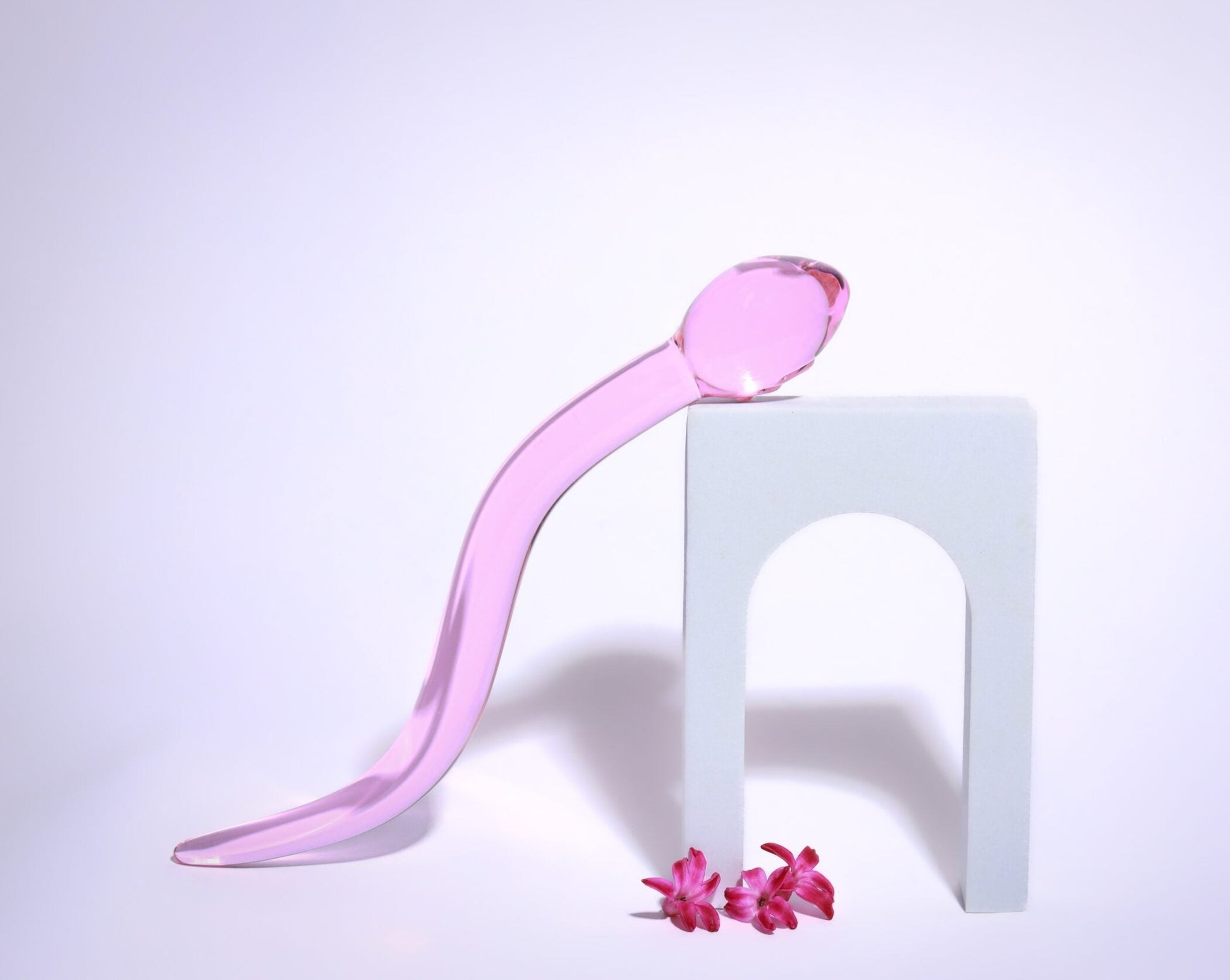 Pink-Candy-Floss-Cervix-Serpent-Glasdildo